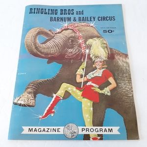 1964 Ringling Bros Barnum & Bailey Circus  94th Season Magazine Program Vintage